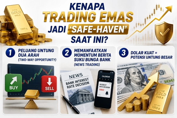 Trading emas saat krisis Trading emas saat krisis