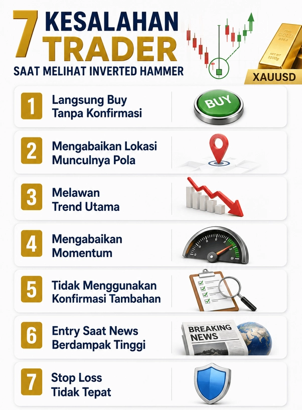 kesalahan menggunakan inverted hammer kesalahan menggunakan inverted hammer