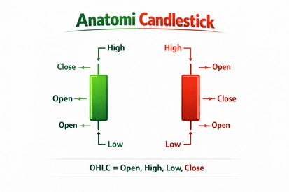 Anatomi Candlestick Anatomi Candlestick