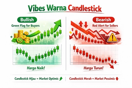 Warna candlestick Warna candlestick