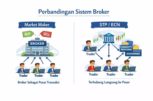 perbandingan sistem broker perbandingan sistem broker