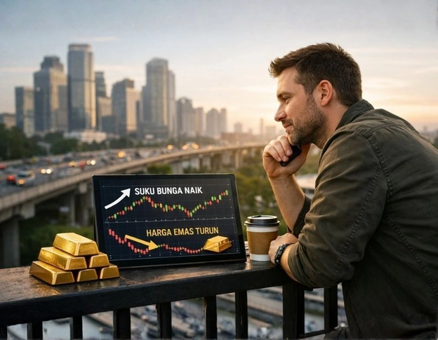 Suku bunga bank naik Suku bunga bank naik