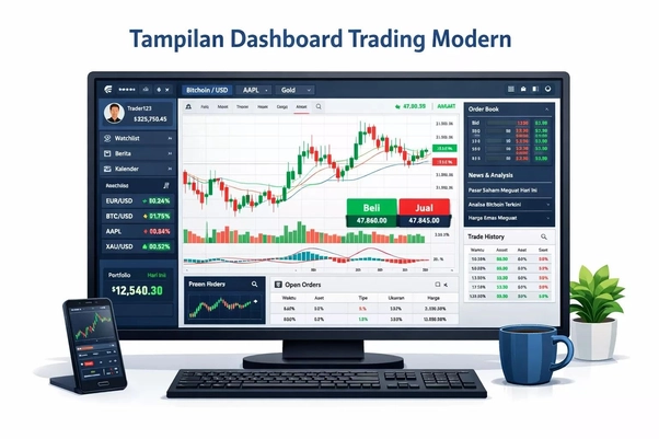 Dashboard akun forex Dashboard akun forex