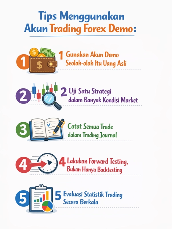 tips menggunakan akun demo tips menggunakan akun demo