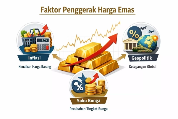 faktor penggerak harga emas faktor penggerak harga emas