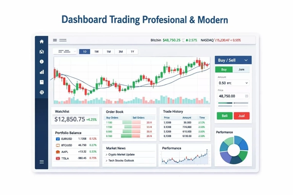 Dashboard trading terbaik Dashboard trading terbaik