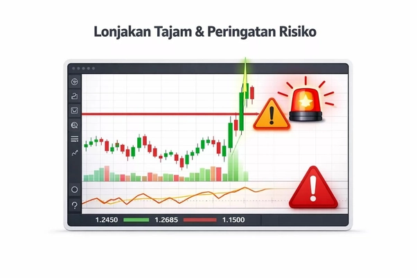 LOnajakn Tajam dan Resiko Spike LOnajakn Tajam dan Resiko Spike