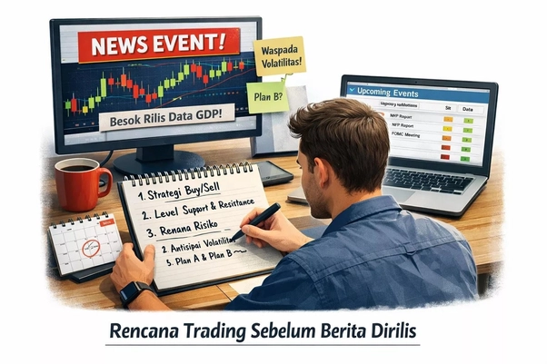 Trading Plan saat News Release Trading Plan saat News Release