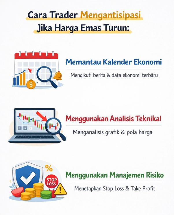 antisipasi trader saat emas turun antisipasi trader saat emas turun