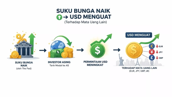 Suku bunga naik Suku bunga naik