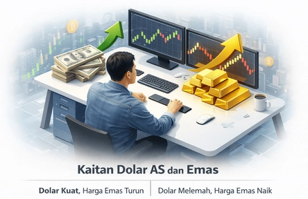 korelasi emas dan dollar korelasi emas dan dollar