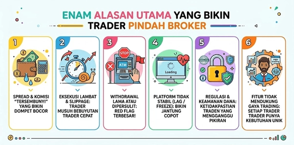 Alasan Ganti Broker Alasan Ganti Broker