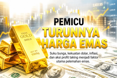 image.png Pemicu Turunnya Harga Emas