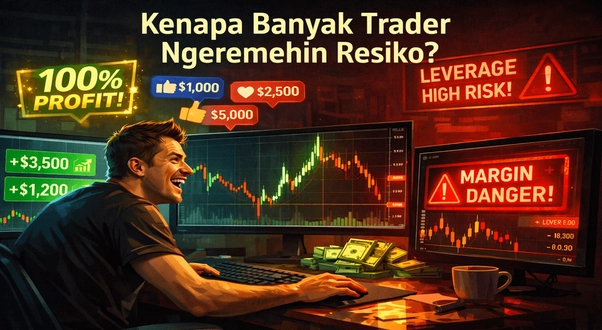 Banyak trader meremehkan resiko trading Banyak trader meremehkan resiko trading
