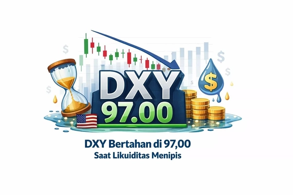 DXY Bertahan di 97 DXY Bertahan di 97