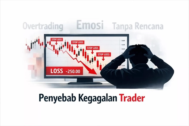 Penyebab kegagalan trader Penyebab kegagalan trader